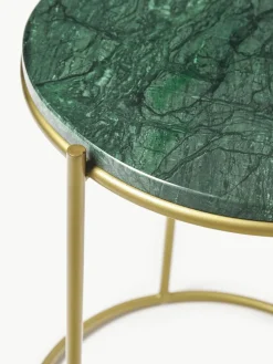 Ronde marmeren bijzettafel Ella^Westwing Collection Discount
