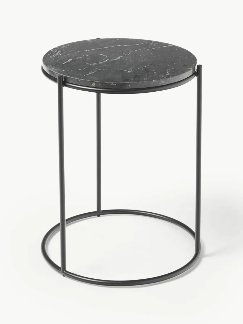 Ronde marmeren bijzettafel Ella^Westwing Collection Fashion