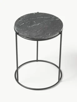 Ronde marmeren bijzettafel Ella^Westwing Collection Fashion