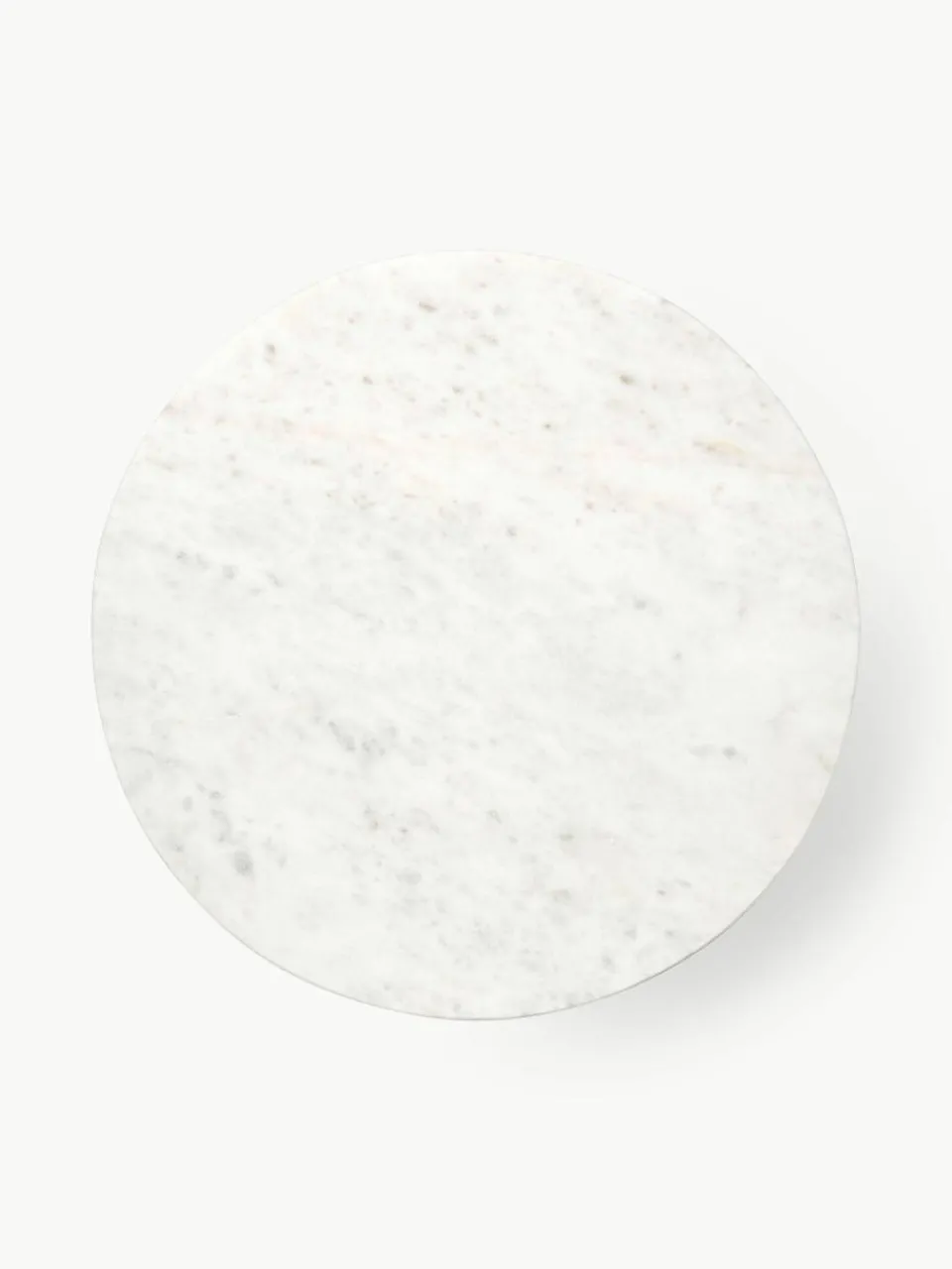 Ronde marmeren bijzettafel Alys^Westwing Collection Fashion
