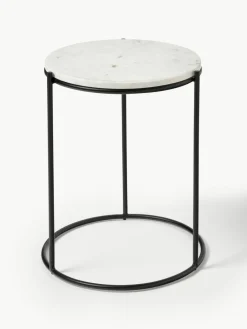 Ronde marmeren bijzettafel Ella^Westwing Collection New