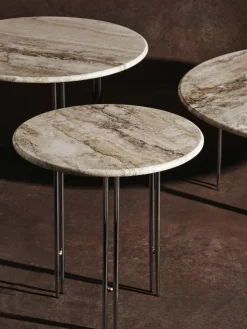 Ronde marmeren bijzettafel IOI^GUBI Fashion