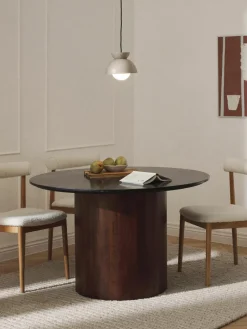 Ronde marmeren eettafel Abby, Ø 120 cm^Westwing Collection Sale