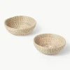Ronde opbergmanden Aleya uit Seegrass, set van 2^Westwing Collection Hot