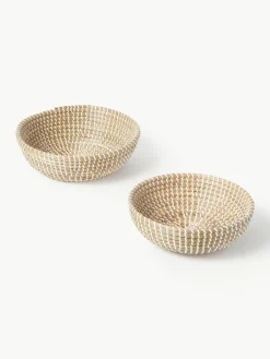Ronde opbergmanden Aleya uit Seegrass, set van 2^Westwing Collection Hot
