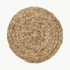 Ronde placemats Wanda van waterhyacint, 4 stuks^Bloomingville Outlet
