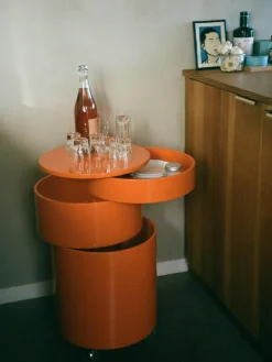 Ronde rolcontainer Barboy, design Verner Panton^Verpan Fashion