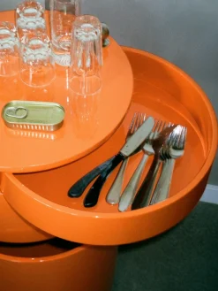 Ronde rolcontainer Barboy, design Verner Panton^Verpan Fashion