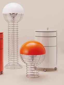 Ronde rolcontainer Barboy, design Verner Panton^Verpan Hot