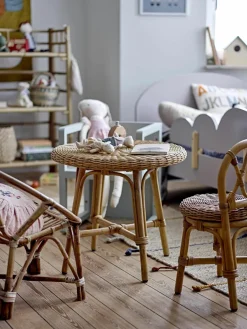 Ronde rotan kindertafel Hortense^Bloomingville Mini Sale