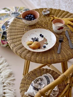 Ronde rotan kindertafel Hortense^Bloomingville Mini Sale