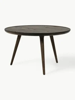 Ronde salontafel Accent van eikenhout, handgemaakt^Mater Discount