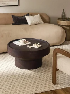 Ronde salontafel Benno van mangohout^Westwing Collection Clearance