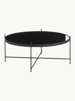 Ronde salontafel Cupid met afneembare glazen tafelblad^Zuiver Best