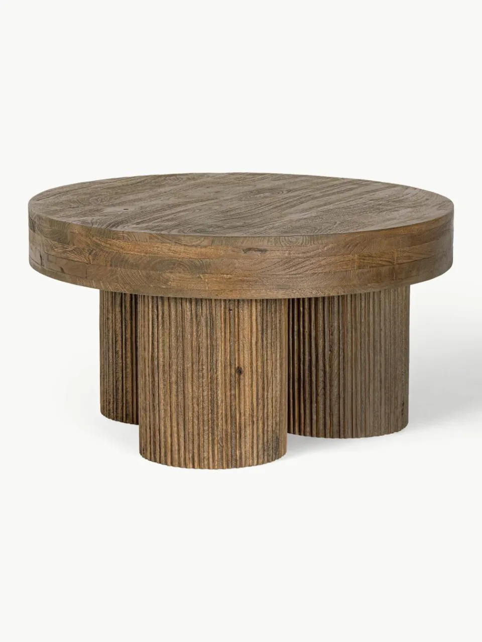 Ronde salontafel Dacca van mangohout^Bizzotto New