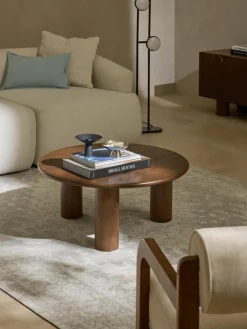 Ronde salontafel Didi van eikenhout^Westwing Collection Hot