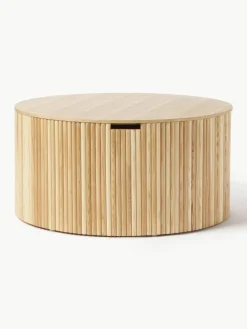 Ronde salontafel Nele met opbergruimte^Westwing Collection New