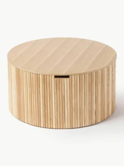 Ronde salontafel Nele met opbergruimte^Westwing Collection New