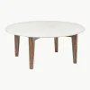 Ronde salontafel Sylvester met marmeren blad^Bizzotto Fashion