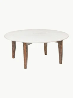 Ronde salontafel Sylvester met marmeren blad^Bizzotto Fashion
