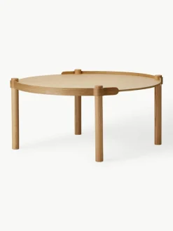 Ronde salontafel Woody van eikenhout^Cooee Design Online