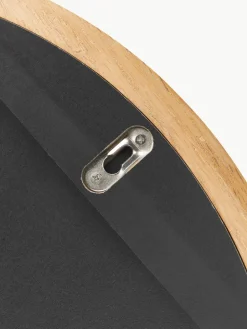 Ronde wandspiegel Avery met eikenhouten lijst^Westwing Collection Hot