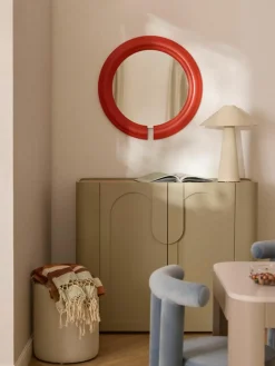 Ronde wandspiegel Mael^Westwing Collection Hot