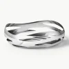 RVS opbergmand Cobra in organische vorm^GEORG JENSEN New