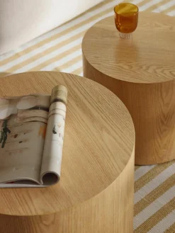 Salontafel Dan van hout, set van 2^Westwing Collection Discount