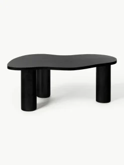 Salontafel Didi van eikenhout in organische vorm^Westwing Collection Fashion