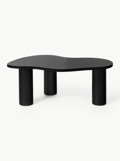Salontafel Didi van eikenhout in organische vorm^Westwing Collection Fashion