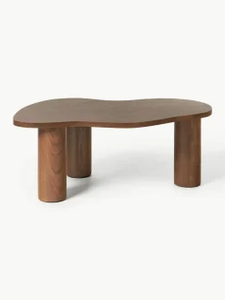 Salontafel Didi van eikenhout in organische vorm^Westwing Collection Hot
