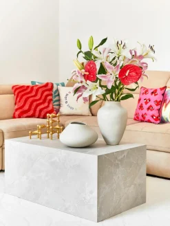 Salontafel Lesley in travertijn look^Westwing Collection Discount