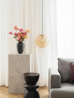 Salontafel Lesley in travertijn look^Westwing Collection Discount
