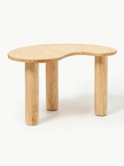 Salontafel Luppa van rubberhout in organisch vorm^Bloomingville Fashion
