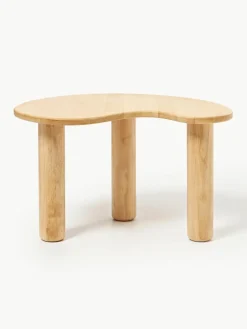 Salontafel Luppa van rubberhout in organisch vorm^Bloomingville Fashion
