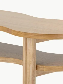 Salontafel Valria gemaakt van rubberhout in een organische vorm^Bloomingville Online