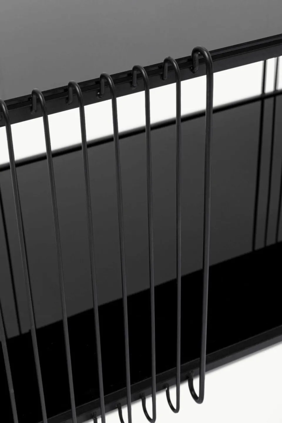 Salontafel Wire met glazen tafelblad^Kare Design Online