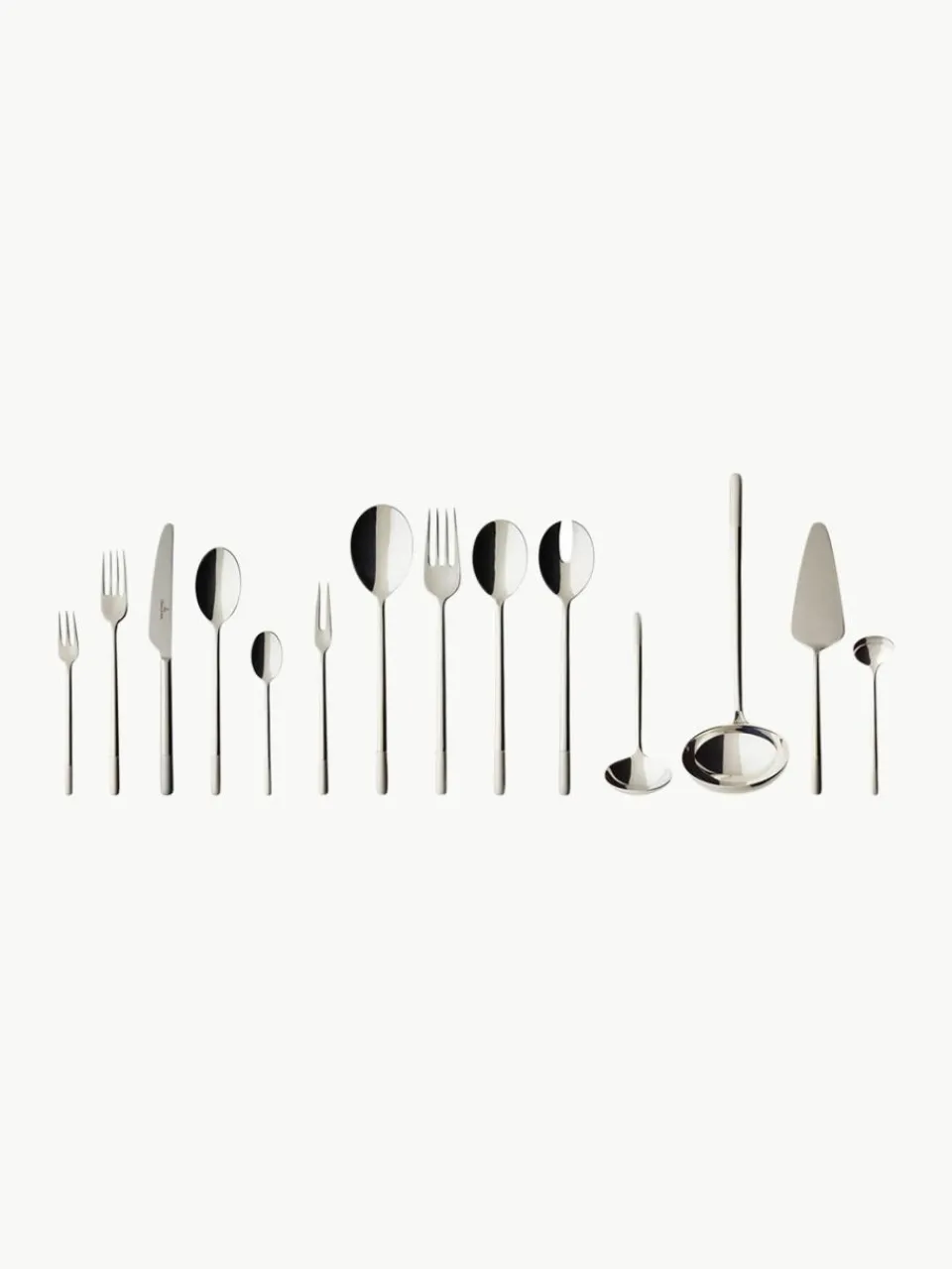 Satijnen bestekset Ella, 12 personen (70-delig)^Villeroy & Boch Best