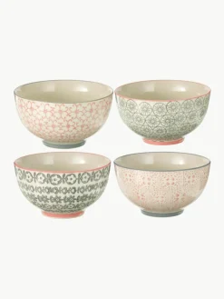 Schalen Cécile met klein patroon, set van 4^Bloomingville Discount