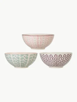 Schalen Maya met klein patroon, set van 3^Bloomingville Fashion