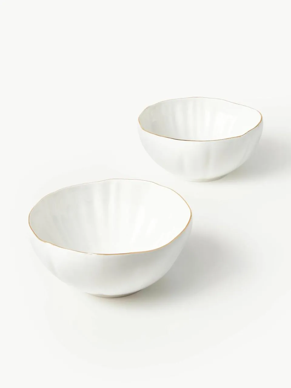 Schalen Sali met reliëf, 2 stuks^Westwing Collection Outlet