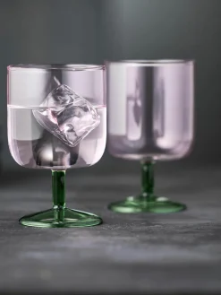 Schalen Torino uit borosilicaatglas, 2 stuks^Lyngby Online