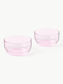 Schalen Torino uit borosilicaatglas, 2 stuks^Lyngby Discount