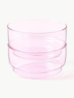 Schalen Torino uit borosilicaatglas, 2 stuks^Lyngby Discount