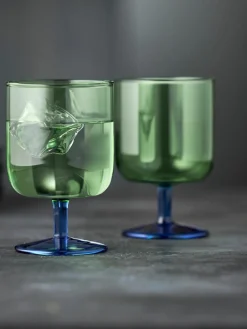 Schalen Torino uit borosilicaatglas, 2 stuks^Lyngby Hot