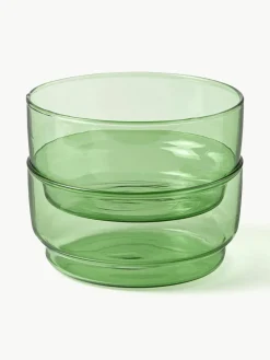 Schalen Torino uit borosilicaatglas, 2 stuks^Lyngby Discount