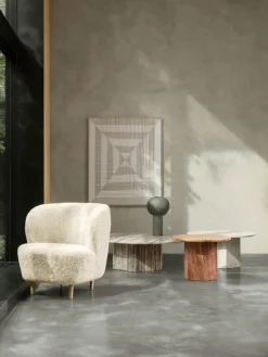 Schapenvacht loungefauteuil Stay^GUBI Outlet