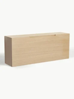 Schoenenkast Collect van eikenhout voor aan de wand^Hübsch Online