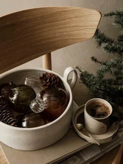 Serveerkom Flow van keramiek^ferm LIVING New